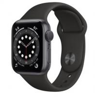 Apple Watch Series 6 GPS 40mm - Space Grey Aluminum, Black Sport Band