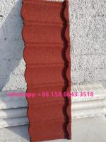 stone coated metal roof tile/stone chips finished tile