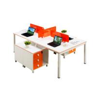 4 Seater Office Desk with Drawer Cabinet