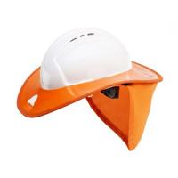 Hard hat with neck flap