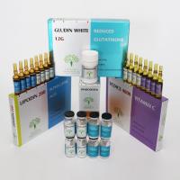 Gludin White 12G Skin Whitening Package with Dinbooster (Glutathione Skin Whitening Injection)
