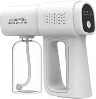 Ecolyte Nano Sprayer, Handheld Rechargeable Blue Light 380ml Atomization Disinfection Gun for Home, School, Office or Garden_6