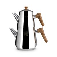 Serenk Definition Stainless Steel Tea Pot Set