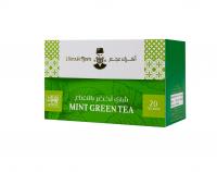 Ukrouk Ajam Pure Ceylon Mint Green Tea, (20 Tea Bags)
