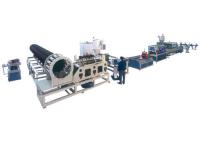 HDPE plastic steel winding pipe production line