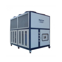 Industrial air cooled chiller