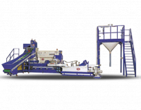 Extruders for plastic recycling