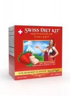 Swiss Diet Kit Weight Management Dietary Fiber Supplement-Best Belly Fat Burners for Women and Men- Fruity Slimming Chewable Candy Fiber Supplement- Made in Switzerland, Strawberry 120 Count (500g)
