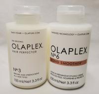 Olaplex Hair Perfector No 3 3.3 oz. & No.6 Bond Smoother 3.3 oz
