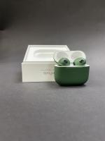 Green Original AirPods 3 Apple Painted Custom