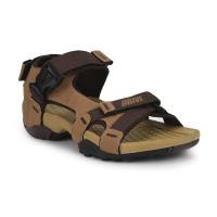 Drive Mens Sports Sandal Leather Look with Comfort Upper Sports Sandal