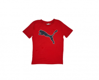 Wholesale Puma Black Logo Red T-Shirt For Boys