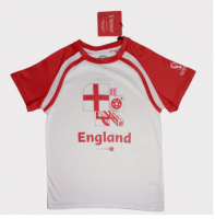 Wholesale FIFA World Cup England Logo White T-Shirt For Boys