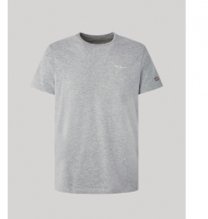 Wholesale Pepe Jeans Effortless Style and Comfort Grey T-Shirt for Men