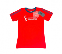 Wholesale FIFA World Cup 2022 High Risk Red T-Shirt For Boys