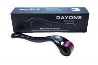 Dayons Derma Roller (0.25mm, 0.5mm, 1mm, 1.5mm, 2mm) with 540 Titanium Needles For Scalp, Face and Beard
