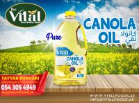 VITAL CANOLA OIL / Private Label Available