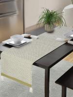 Striped Cotton Table Runner | Handmade Table Runner | Gift For Wife