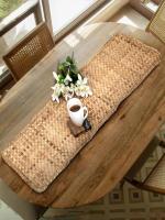 Handmade Natural Seagrass Table Runner | Artisan Handcrafted Table Runner | Gift for wife