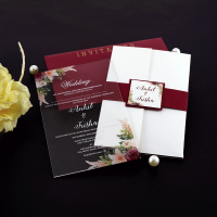 Exclusive Acrylic Wedding Invitation -AWI-9351