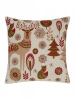 Embroidered Cotton Pillow cover