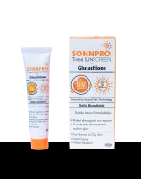 SONNPRO by Seha Tinted Sunscreen with Glutathione 30 gm - SPF 60 PA     - Infused with Innovative 2nd Skin Technology, Daily Sunshield