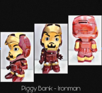 Iron Man Marvel Piggy Bank