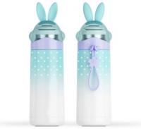 Water Bottle Rabbit Ear Insulated Bottle / Stainless Steel Bottle / Rabbit Shape Vacuum Flask for Kids - 350ML - 24cmx6.7cm
