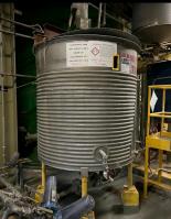 Stainless Steel coil jacketed tanks with mixers