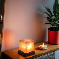 Cube Shape Salt Lamp