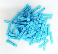 Disposable blood lancet needles