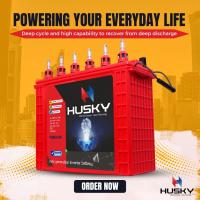 HUSKY TALL TUBULAR BATTERY