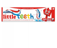 Aqua Fresh Tooth Paste Little teeth 50 Ml Child   Little Teeth Tooth Brush FREE