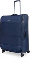 Wholesale Pierre Cardin Airlite Luggage Ultra Lightweight suitcase for travel,TSA Approved, Anti Theft Double Zipper (Checked Luggage 28 Inch, Navy)