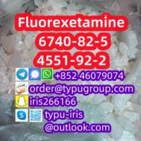 Fluorexetamine cas 6740-82-5/4551-92-2 low sale price huge stoc