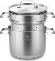 Premium Stainless Steel Asparagus Vegetable Tall Steamer Pot