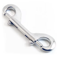 High Quality hot sell SS304 Or SS316 Stainless Steel Double Eye Snaps Single Double End Snap Hooks