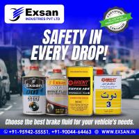 Exsan Brake Fluid Dot3, Dot4, Dot5.1