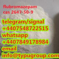 selling Flubromazepam cas2647-50-9 telegram/signal 4407548722515