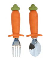 PIYO PIYO Stainless Utensil Set with Silicone Handle