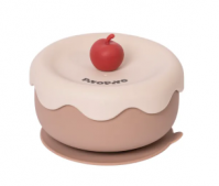 PIYO PIYO CAKE Silicone Suction Bowl with Lid
