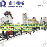 Factory Supply PET Bottle Recycling Line/PE PP PVC PET Waste Recycling Machine