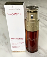 Clarins Double Serum 1.6 fl oz Face Treatment | 50mL - FRESH Batch - Exp. 2028