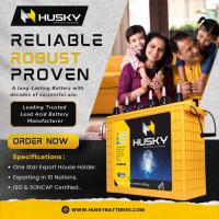 HUSKY TALL TUBULAR BATTERY