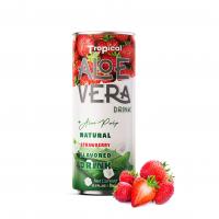 OEM Aloe vera juce with pulp 100% Natural packing 250ml/330ml/500ml can| Tropical Sky beverages