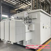 Power Distribution Transformer Oil immersed Type Three Phase Electric Substation Transformers