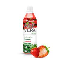 Fresh Aloe vera with pulp mix NFC juice 500ml Bottle OEM/Private label