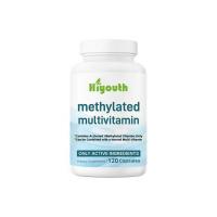 Methylated Multivitamin Capsules Methylated and Activated Vitamins Only- with Vitamins C, D, B12, Thiamin, Folate   Magnesium, Zinc, & More