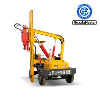 DZL Series Small Four-Wheel Guardrail Pile Driver