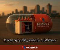 HUSKY TALL TUBULAR BATTERY